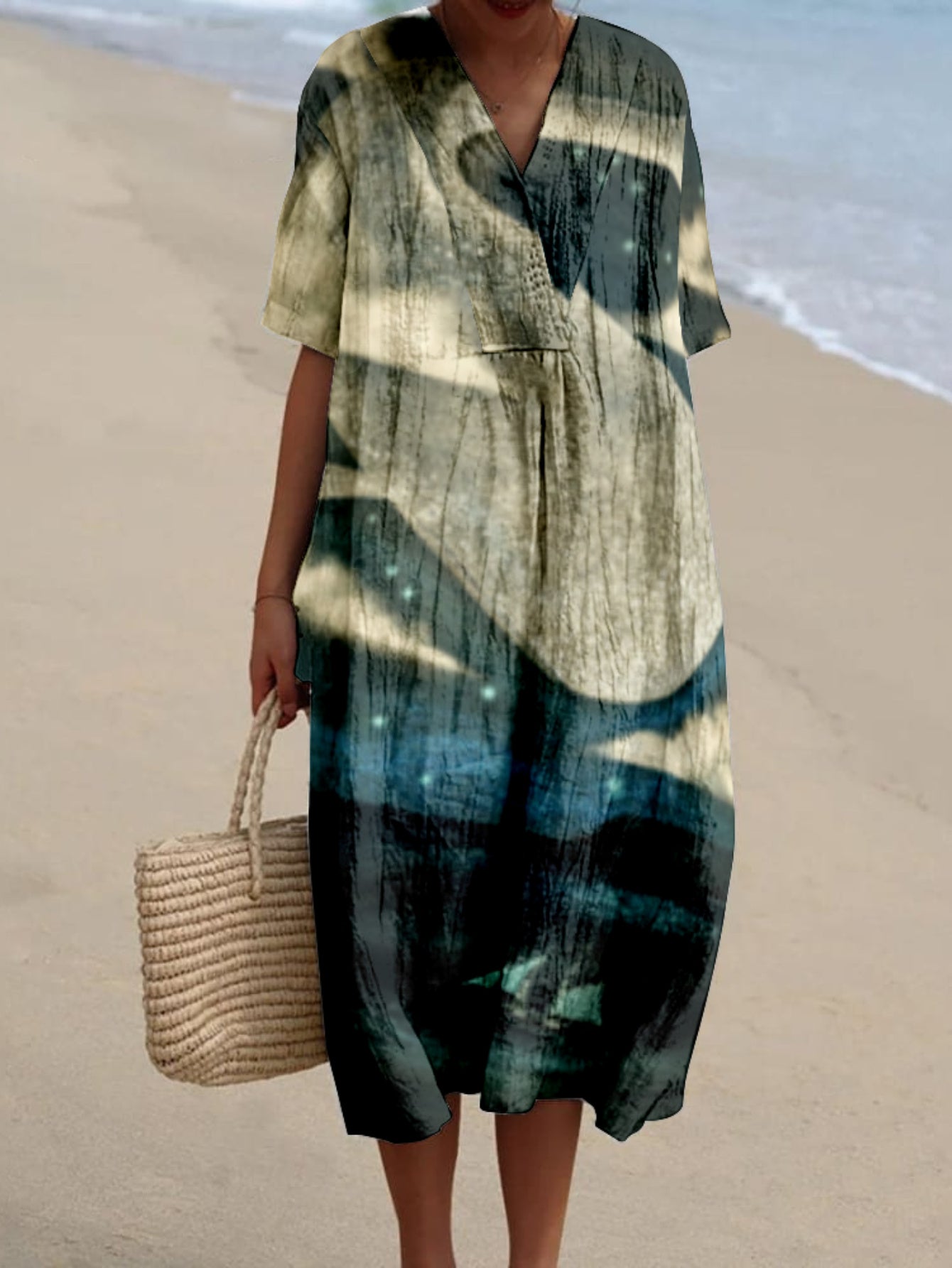 Kiara|Printed Dress