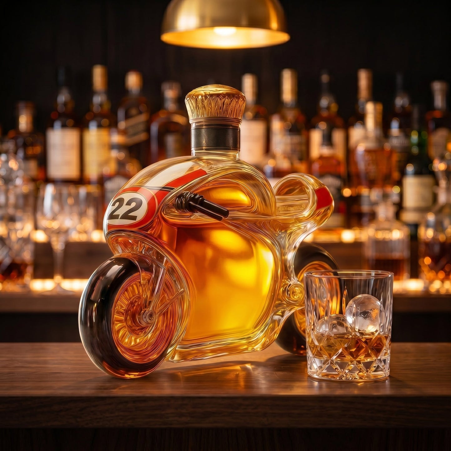 Moto Grand Prix Edition β Whisky Decanter