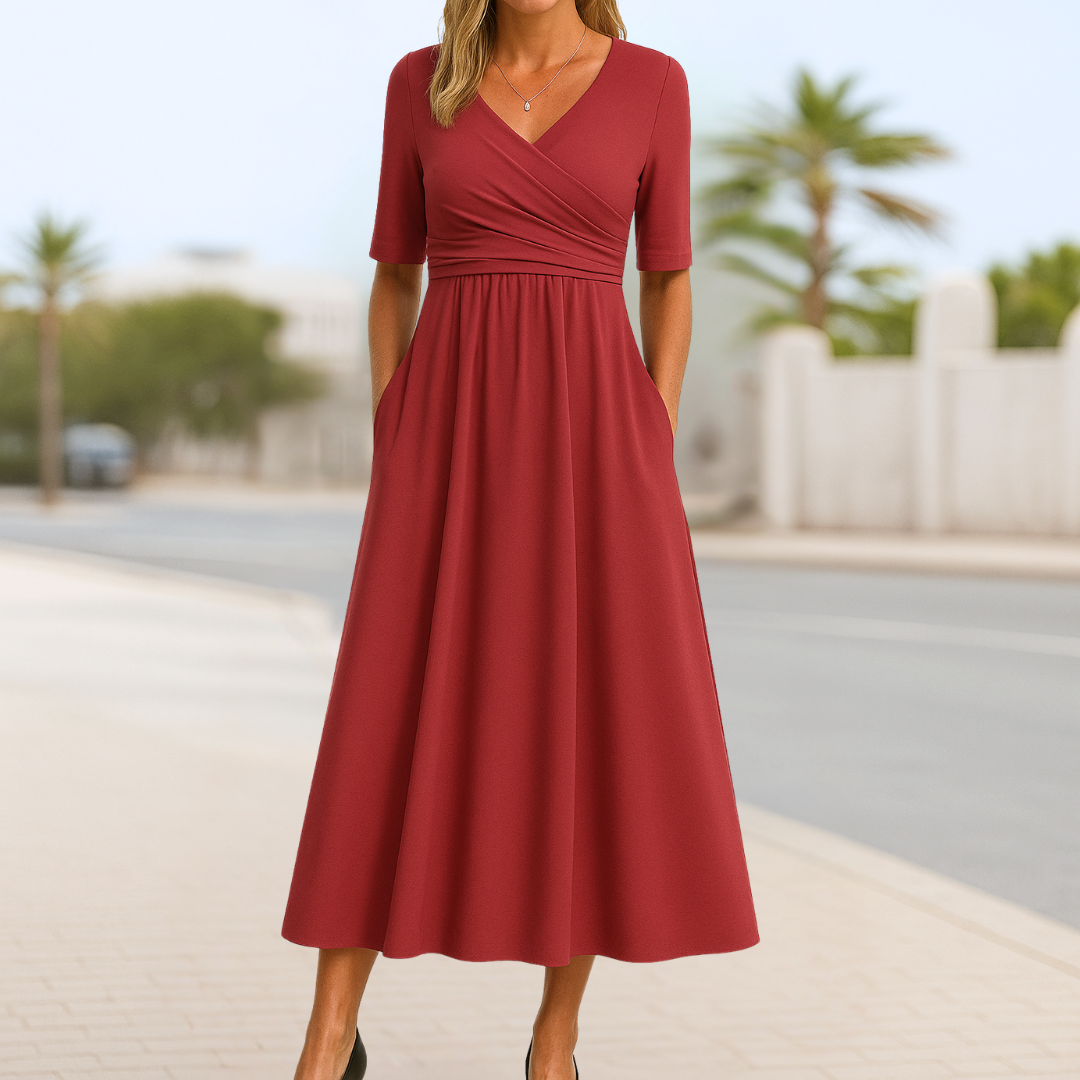 Monique™ | Short Sleeve Cross Dress