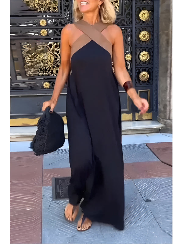 Esther - Maxi Dress with Halter Neck