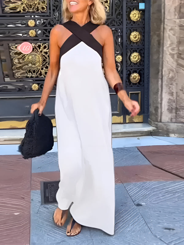 Esther - Maxi Dress with Halter Neck