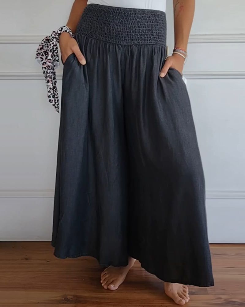 MONIQUE | Comfortable trousers with elastic waistband