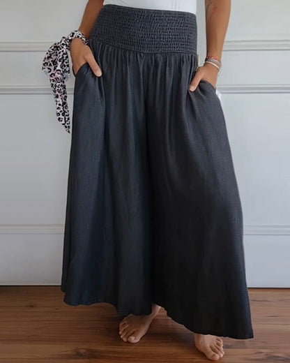 MONIQUE | Comfortable trousers with elastic waistband