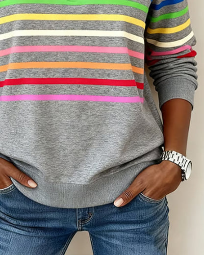 Marie | Casual jumper with comfort and colourful style for every day