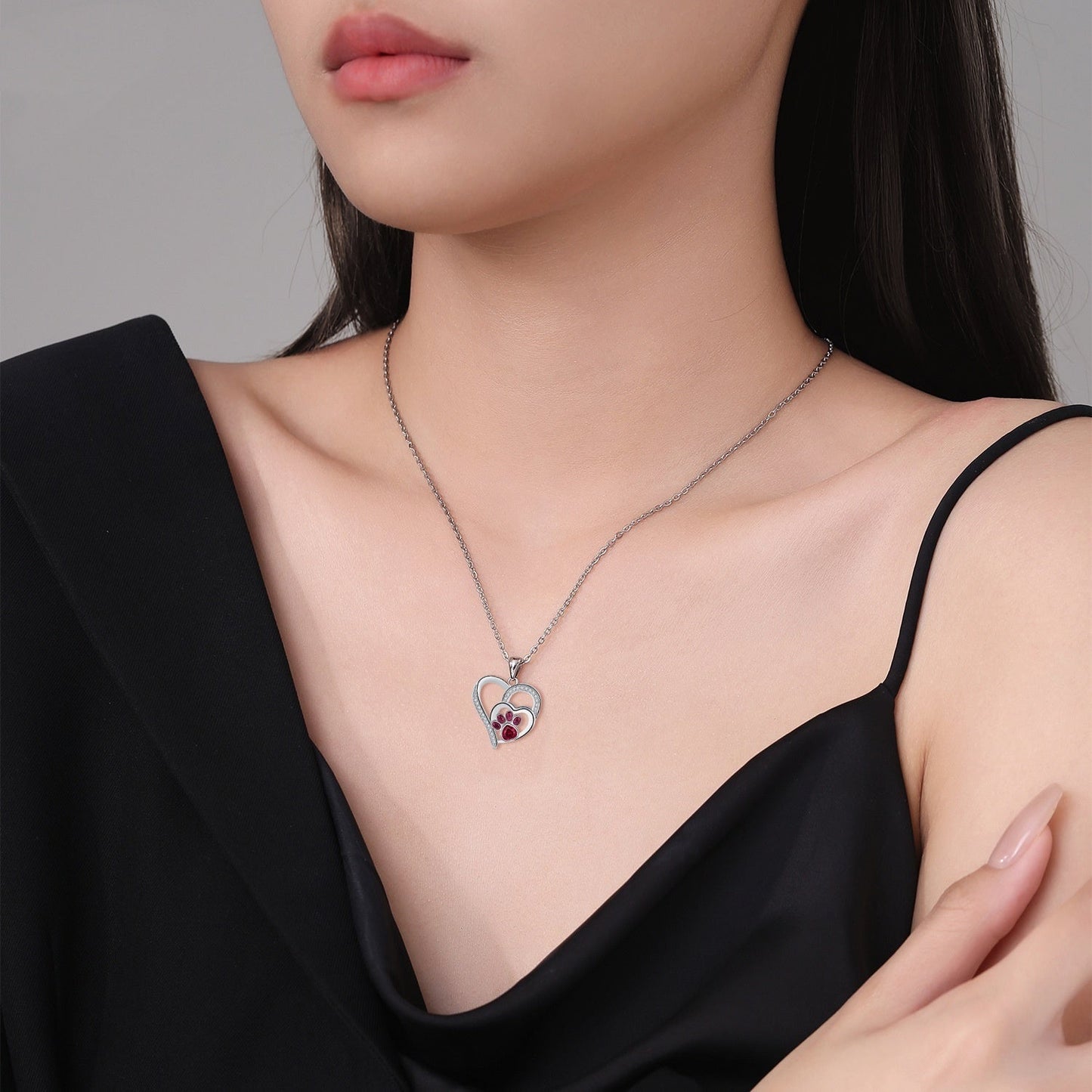 Paw Memories Necklace - Loving Connection
