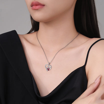 Paw Memories Necklace - Loving Connection