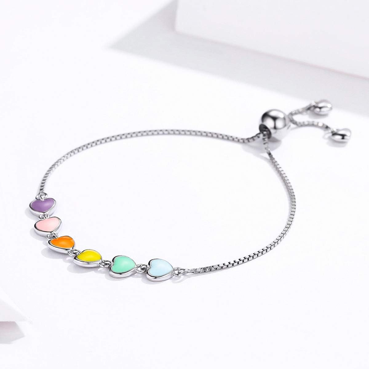Sterling Silver Dog Paw Print Bracelet – Adjustable Bracelet