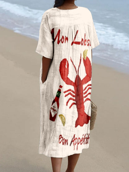 Martína｜Printed Dress