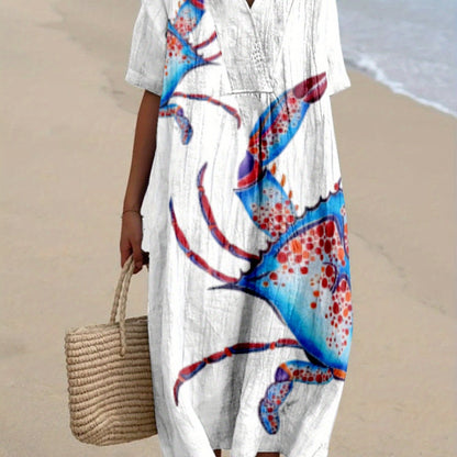 Ariadna | Printed Dress