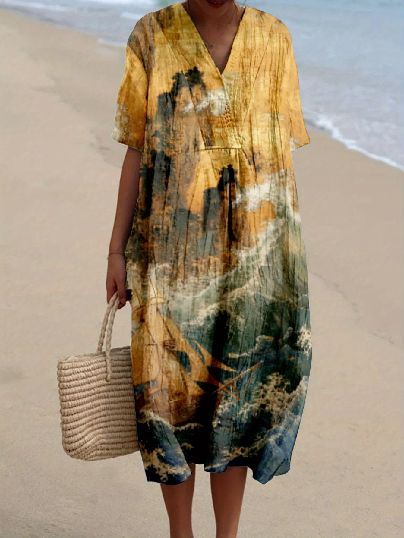 Isabel｜Printed Dress