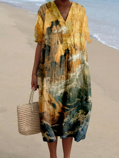 Isabel｜Printed Dress