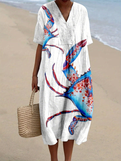 Ariadna | Printed Dress