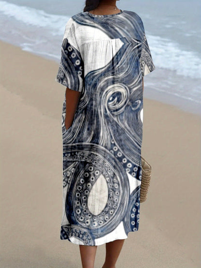 Ariadna | Printed Dress