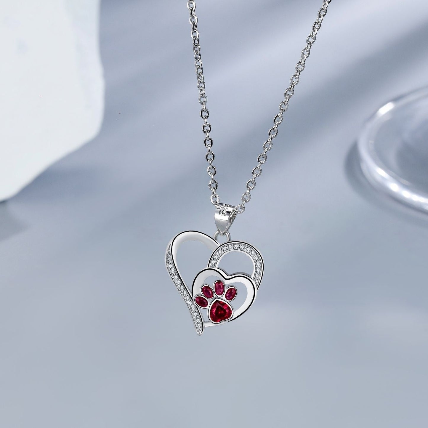 Paw Memories Necklace - Loving Connection