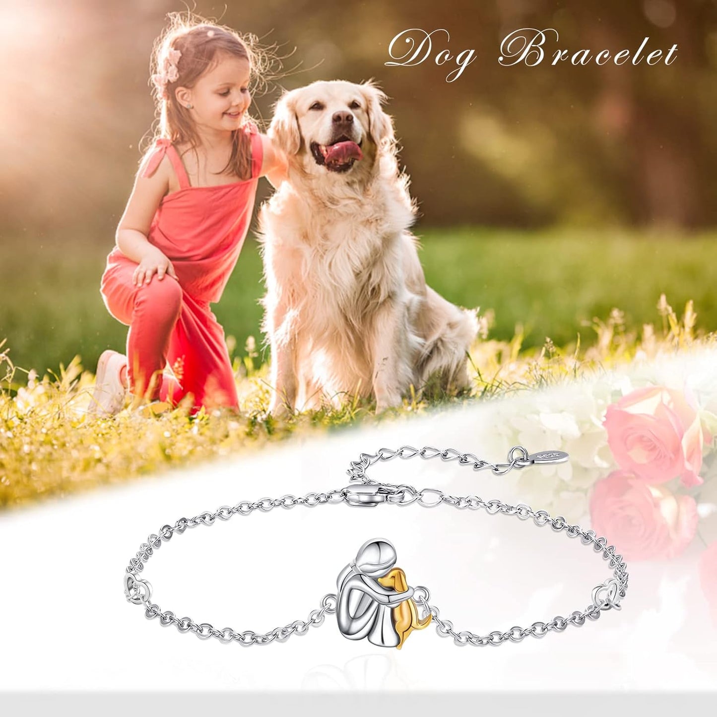 Customisable Dog-Themed Friendship Bracelet