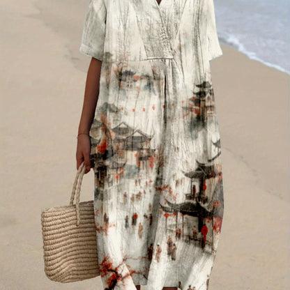 Isabel｜Printed Dress