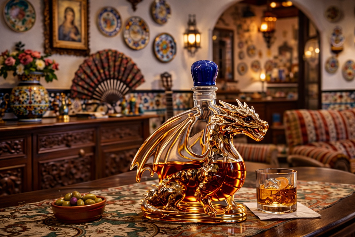 Whiskey Bottle – Dragon Edition