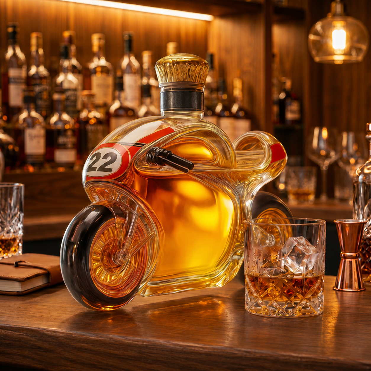Moto Grand Prix Edition — Whisky Decanter