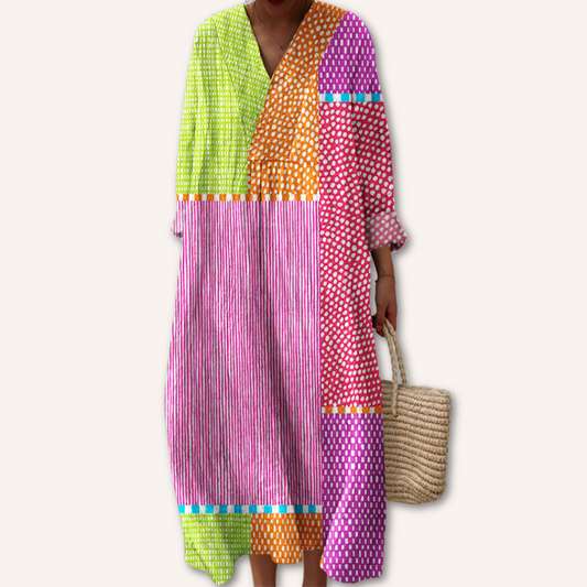 Renata | Multicoloured Printed Dress