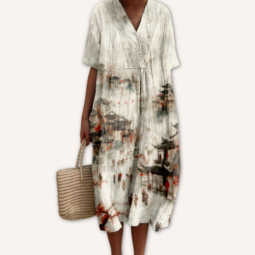 Isabel｜Printed Dress