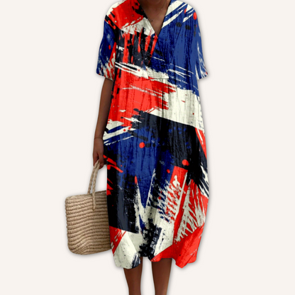 Samira｜Printed Dress