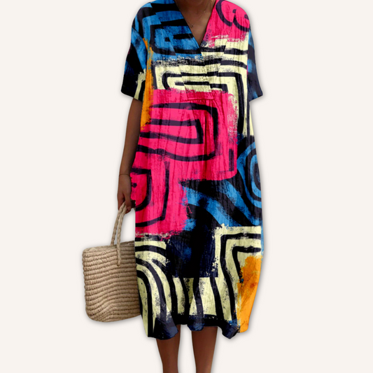 Viviana｜Printed Dress