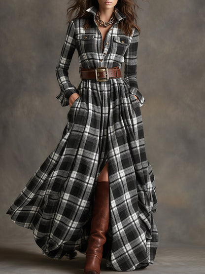 Scarlett | Belted Shirt Dress