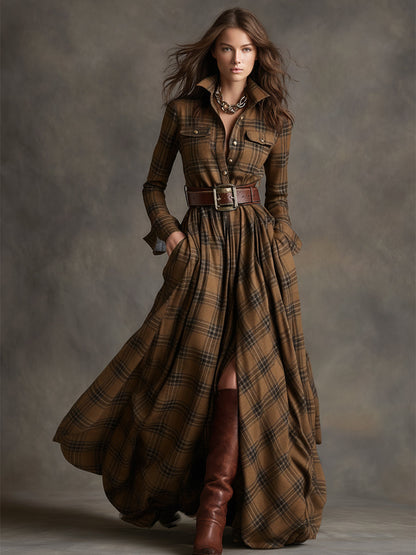 Scarlett | Belted Shirt Dress