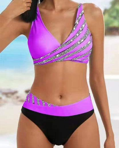 Aroha®- Printed Bikini in Warm Tones