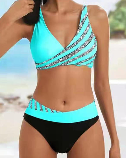 Aroha®- Printed Bikini in Warm Tones