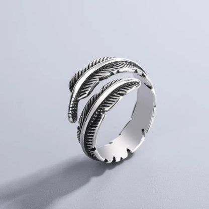 Feather from an Angel – Adjustable Memory Ring