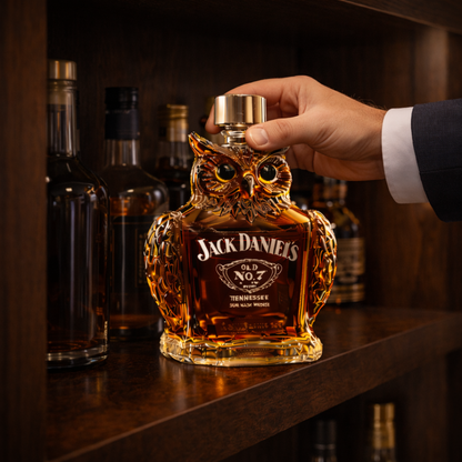Whisky Bottle - Owl Edition