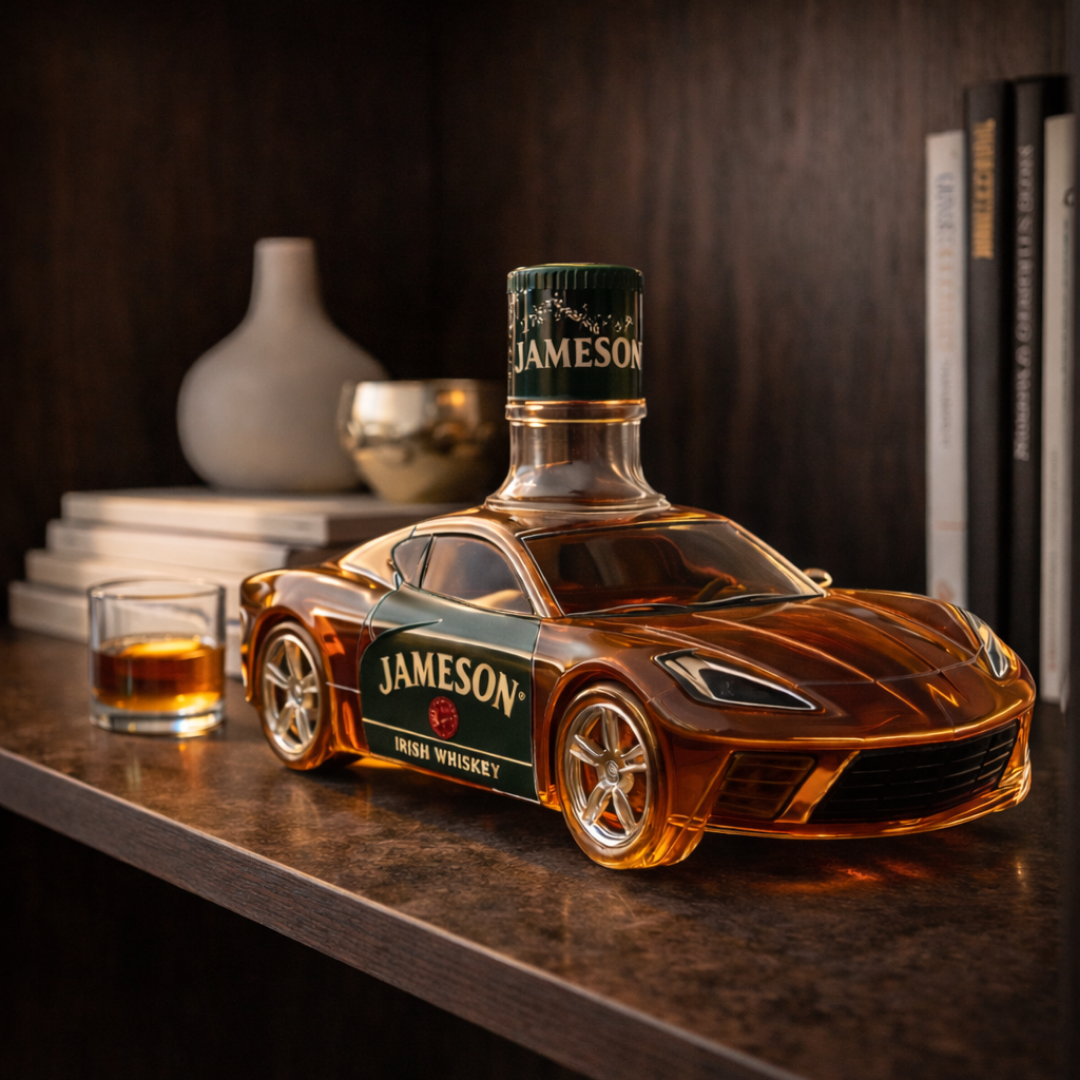 Whiskey Bottle - Corvette Edition