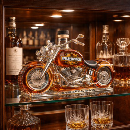 Whiskey Bottle - Motorcycle Edition