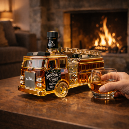 Jack Daniel's Whisky Bottle - Firefighters Edition