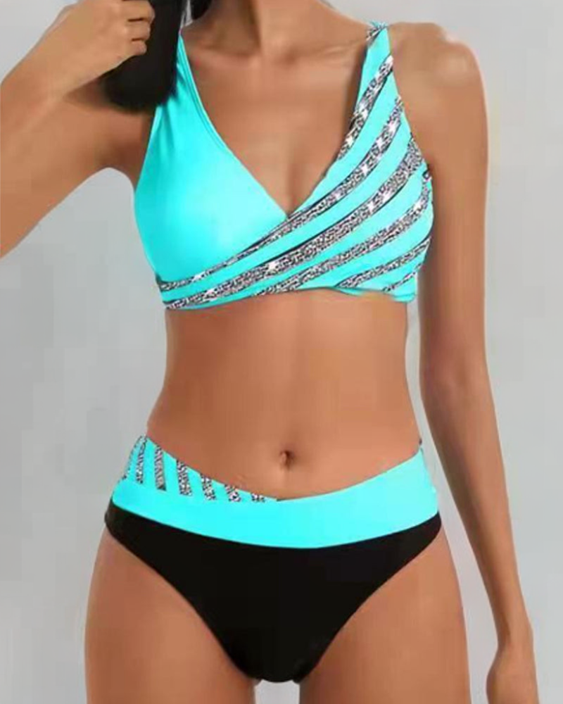 Aroha®- Printed Bikini in Warm Tones