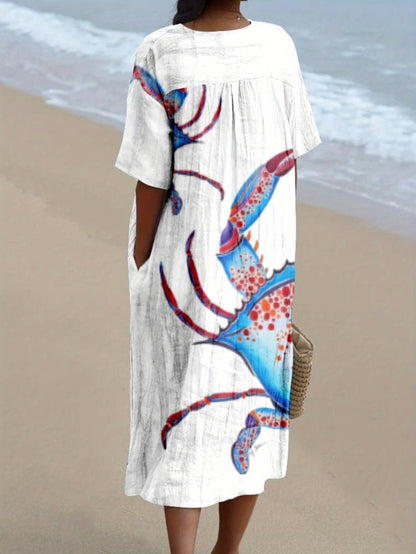 Ariadna | Printed Dress