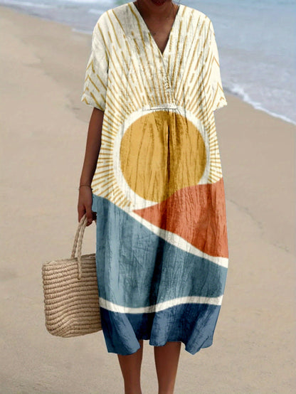 Ivette｜Printed Dress