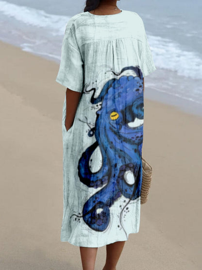 Ariadna | Printed Dress