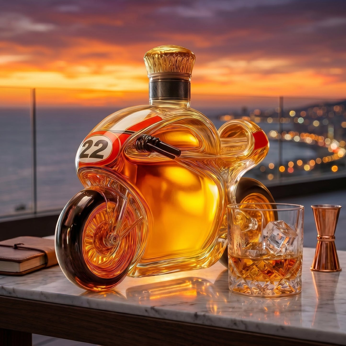 Moto Grand Prix Edition — Whisky Decanter