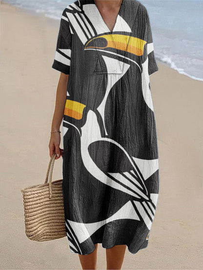 Bianca｜Printed Dress